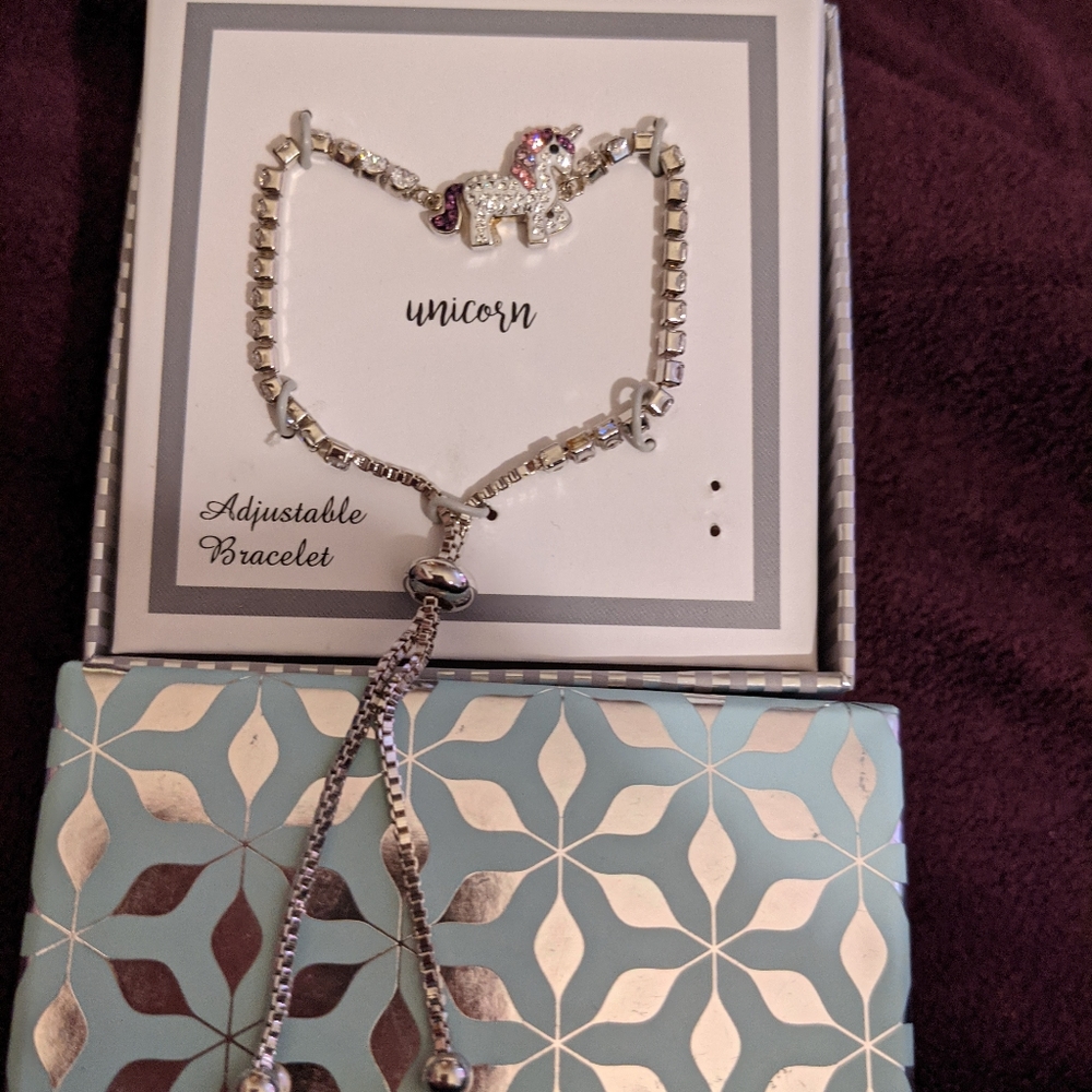 Unicorn adjustable bracelet